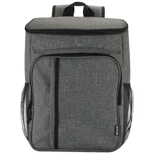 Mochila picnic nevera de 20l con material reciclado GRS incluyendo set de cubiertos 