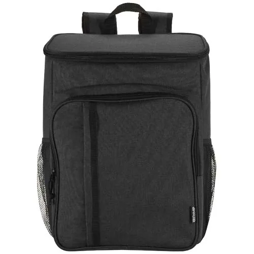 Mochila picnic nevera de 20l con material reciclado GRS incluyendo set de cubiertos 