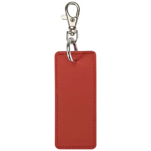 Llavero rectángulo reciclado con certificado GRS 