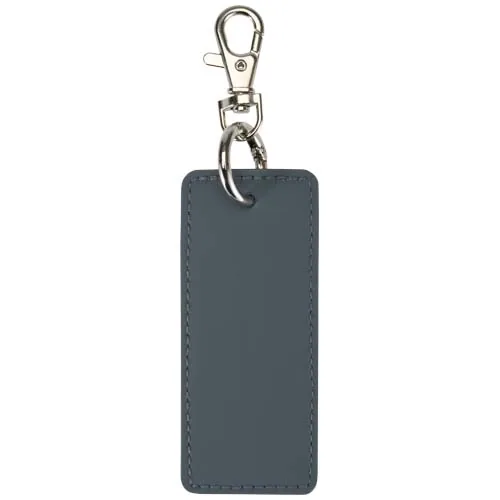 Llavero rectángulo reciclado con certificado GRS 