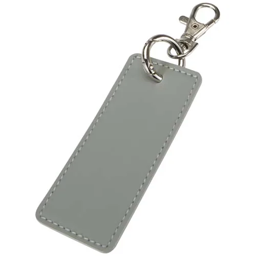 Llavero rectángulo reciclado con certificado GRS 