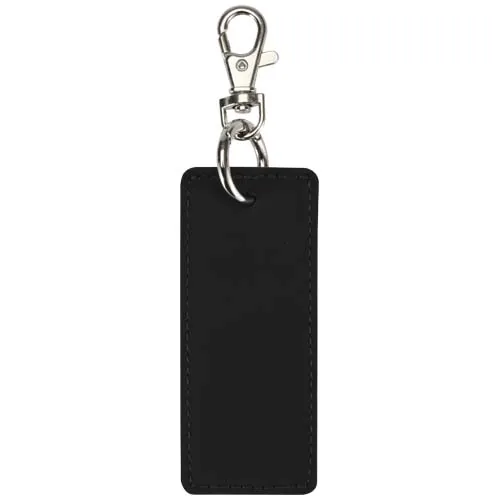 Llavero rectángulo reciclado con certificado GRS 