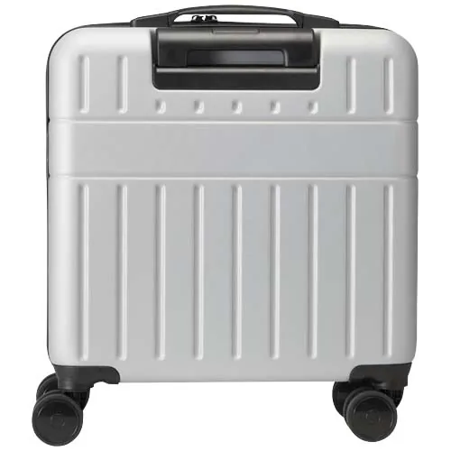 plateado Maleta con ruedas para portátil Rover de 16 pulgadas, fabricada con material reciclado GRS, 30 litros