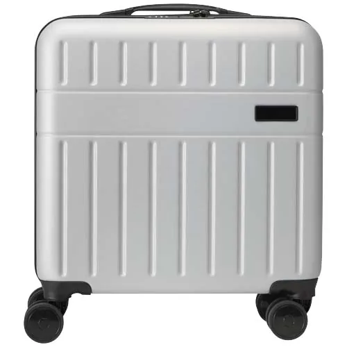 plateado Maleta con ruedas para portátil Rover de 16 pulgadas, fabricada con material reciclado GRS, 30 litros