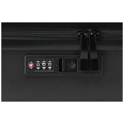 negro intenso Maleta con ruedas para portátil Rover de 16 pulgadas, fabricada con material reciclado GRS, 30 litros