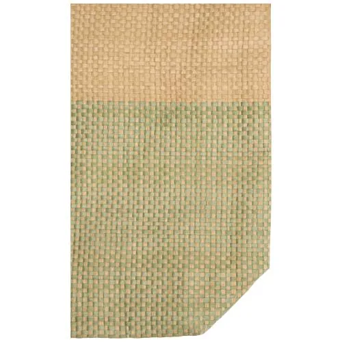verde jaspeado Bolso de papel de paja Rhythm de 10 litros