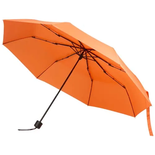 naranja Paraguas manual plegable Aaron de 23 pulgadas