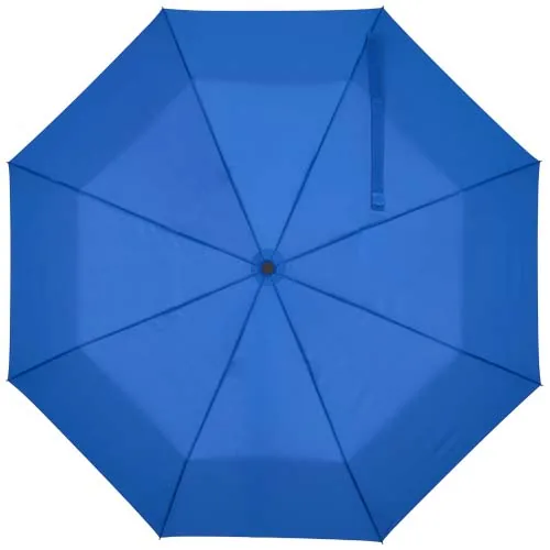 azul real Paraguas manual plegable Aaron de 23 pulgadas
