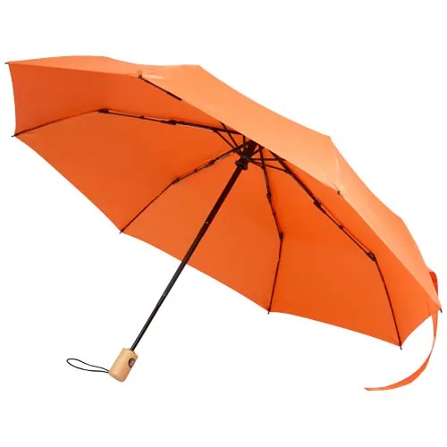naranja Paraguas plegable Renee de 58 cm con apertura y cierre automáticos