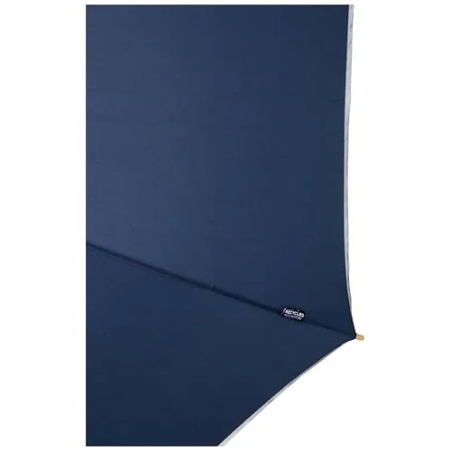 azul marino Paraguas Norman de 76 cm, resistente al viento y fabricado en RPET