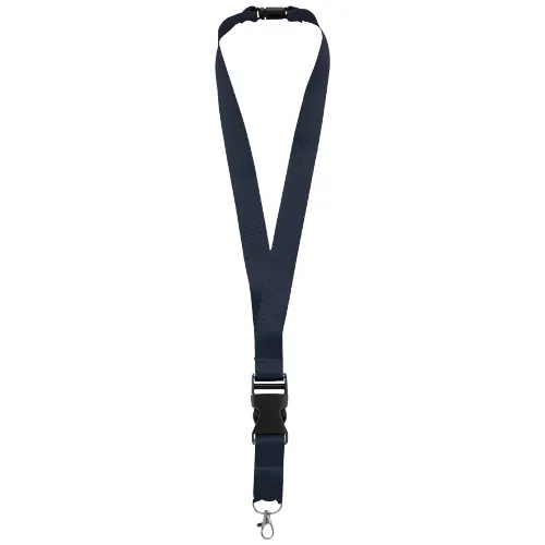 Lanyard con hebilla separable y clip de seguridad 