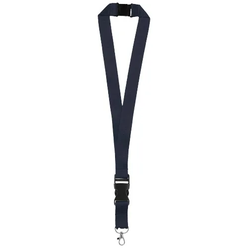 Lanyard con hebilla separable y clip de seguridad 