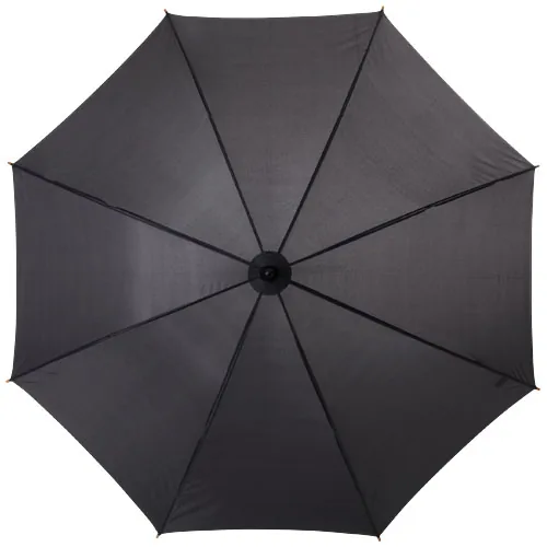 Paraguas con puño y caña de madera de 23