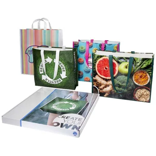 KIT DE MUESTRAS DE BOLSAS TOTE LAMMINADAS