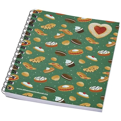 Cuaderno con espiral A6 a color 