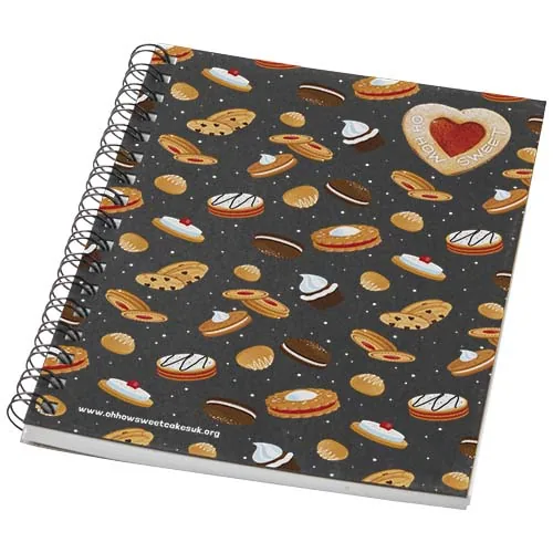 Cuaderno con espiral A6 a color 