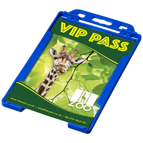 Tarjetero de plástico reciclado 