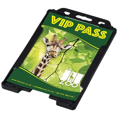 Tarjetero de plástico reciclado 