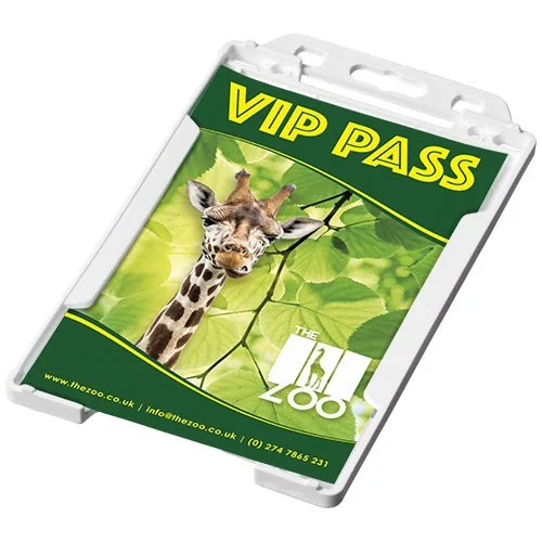 Tarjetero de plástico reciclado 