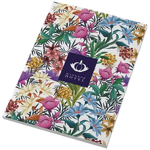 Libreta A5 de tapa blanda con 50 hojas 