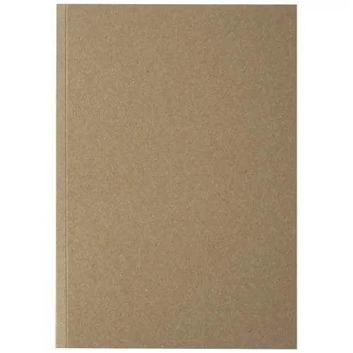 Libreta A5 de tapa blanda craft con 100 hojas de papel reciclado 