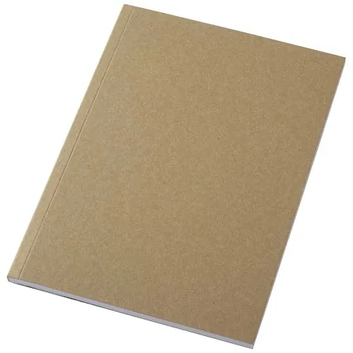 Libreta de tapa blanda craft con 50 hojas de papel reciclado 