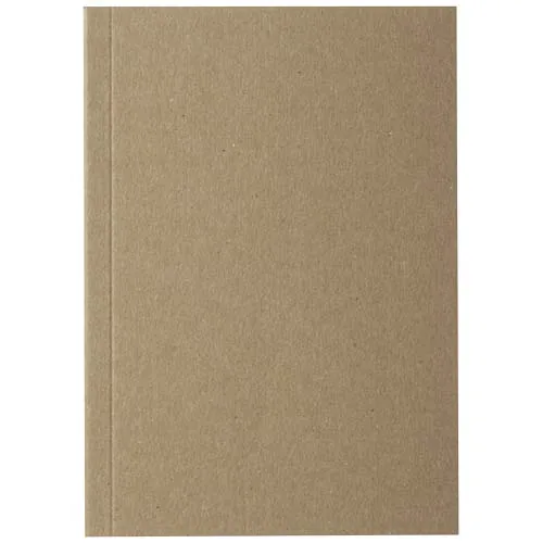 Libreta A6 de tapa blanda craft con 50 hojas de papel reciclado 
