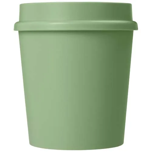 Vaso de 200 ml con tapa de 360° 