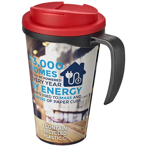 Brite-Americano® Taza de 350 ml con tapa antigoteo 