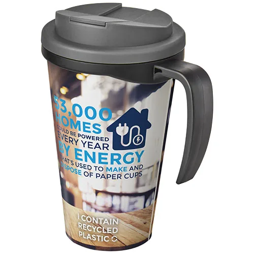 Brite-Americano® Taza de 350 ml con tapa antigoteo 