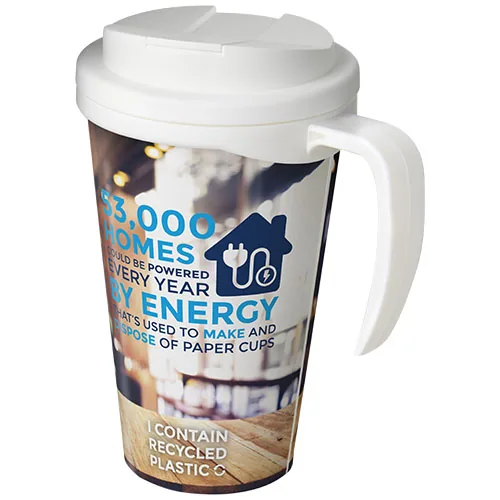 Brite-Americano® Taza de 350 ml con tapa antigoteo 