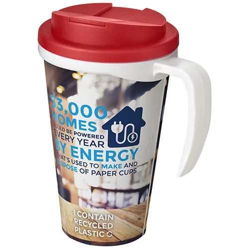 Brite-Americano® Taza de 350 ml con tapa antigoteo 