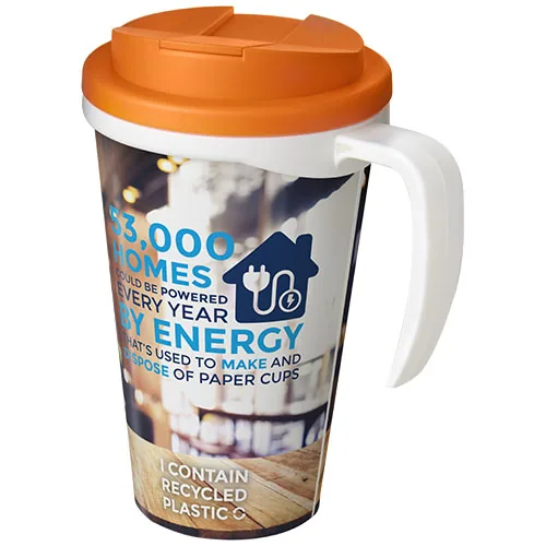 Brite-Americano® Taza de 350 ml con tapa antigoteo 