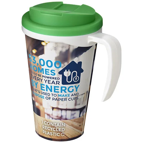 Brite-Americano® Taza de 350 ml con tapa antigoteo 