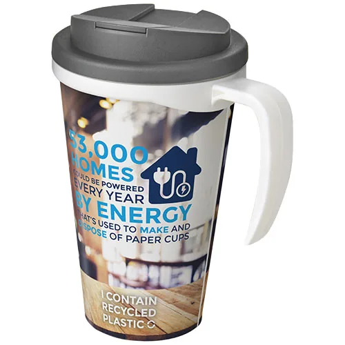 Brite-Americano® Taza de 350 ml con tapa antigoteo 