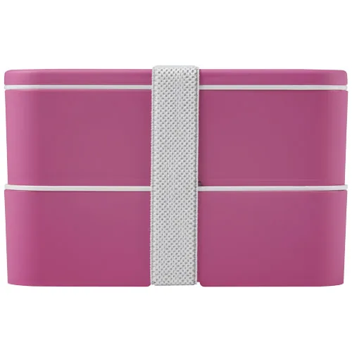 Fiambrera doble de 700+700 ml 