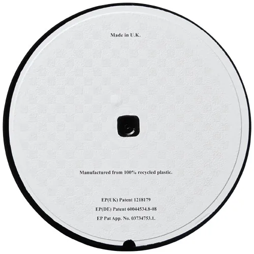 Brite-Mat® Posavasos redondo con material de neumático