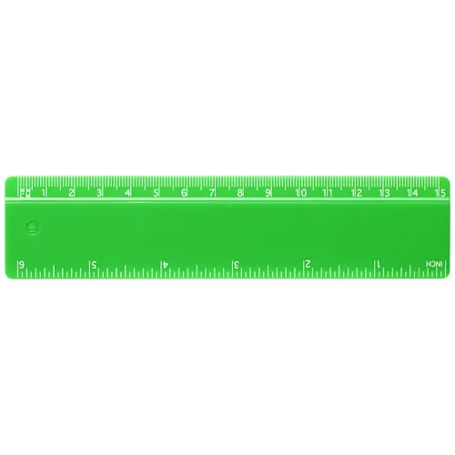 Regla de plástico de 15 cm 