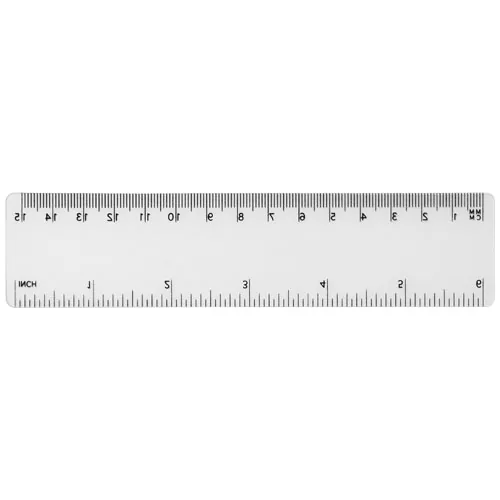 Regla de plástico de 15 cm 