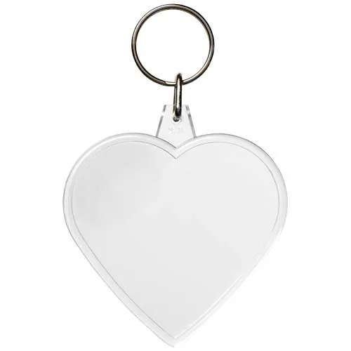 Llavero con forma de corazón 