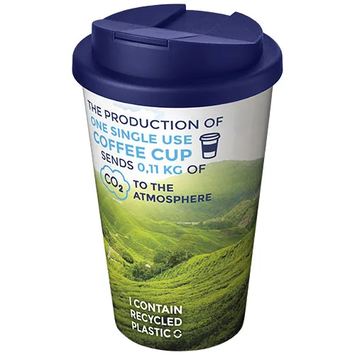 Vaso 350 ml con tapa antigoteo 