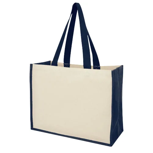 Bolsa Tote para la compra de lona y yute de 320 g/m² 