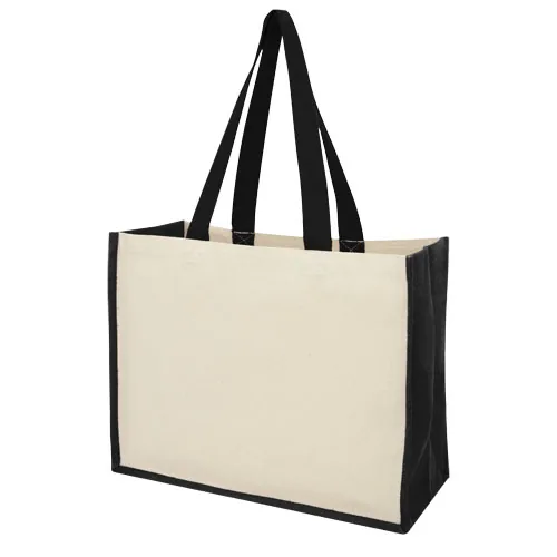 Bolsa Tote para la compra de lona y yute de 320 g/m² 