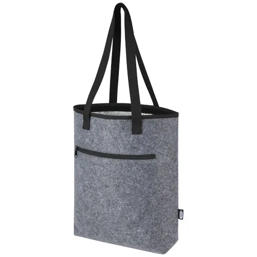 Bolsa Tote isotérmica de fieltro reciclado GRS de 12 L 