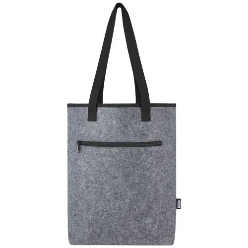 Bolsa Tote isotérmica de fieltro reciclado GRS de 12 L 