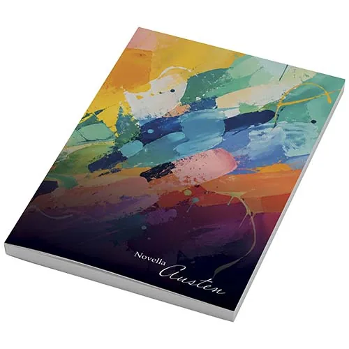 Libreta A5 de tapa blanda con 100 hojas 