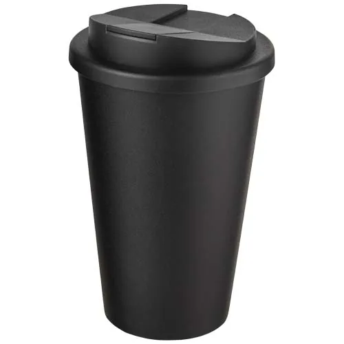 negro intenso Vaso isotérmico Brite-Americano® POP 350 ml con tapa antiderrame