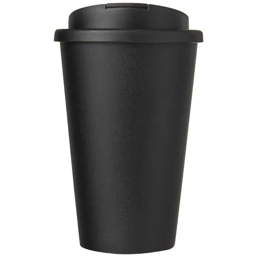 negro intenso Vaso isotérmico Brite-Americano® POP 350 ml con tapa antiderrame