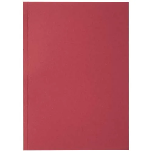 rojo Cuaderno Scribe A5 de tapa blanda y papel reciclado