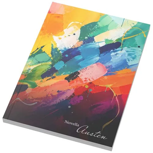 CUADERNO NOVELLA AUSTEN DE TAPA BLANDA, TAMAÑO A5 - 100 HOJAS RAYADAS